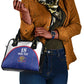 Custom Afro-Haitians Football Pride Shoulder Handbag Les Grenadiers Veve Vodou Blue Version - African Pride