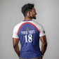 Custom Afro-Haitians Football Pride T shirt Les Grenadiers Veve Vodou Blue Version LT18