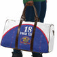 Custom Afro-Haitians Football Pride Travel Bag Les Grenadiers Veve Vodou Blue Version