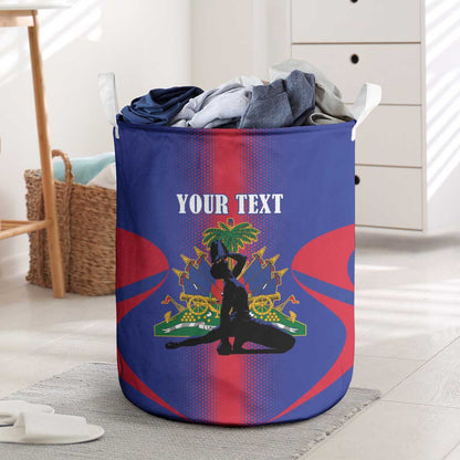 Afro-Haitians Pride Personalized Laundry Basket Neg Marron Haitian Heritage - African Pride