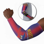 Afro-Haitians Pride Personalized Arm Sleeves Neg Marron Haitian Heritage