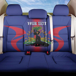 Afro-Haitians Pride Personalized Back Car Seat Cover Neg Marron Haitian Heritage - African Pride