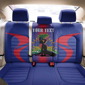 Afro-Haitians Pride Personalized Back Car Seat Cover Neg Marron Haitian Heritage - African Pride