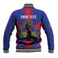 Afro-Haitians Pride Personalized Baseball Jacket Neg Marron Haitian Heritage - African Pride