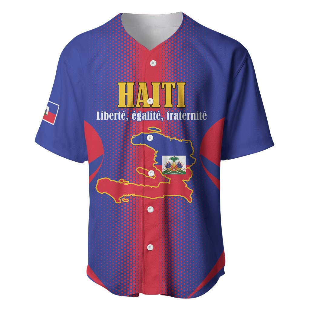 Afro-Haitians Pride Personalized Baseball Jersey Neg Marron Haitian Heritage LT18