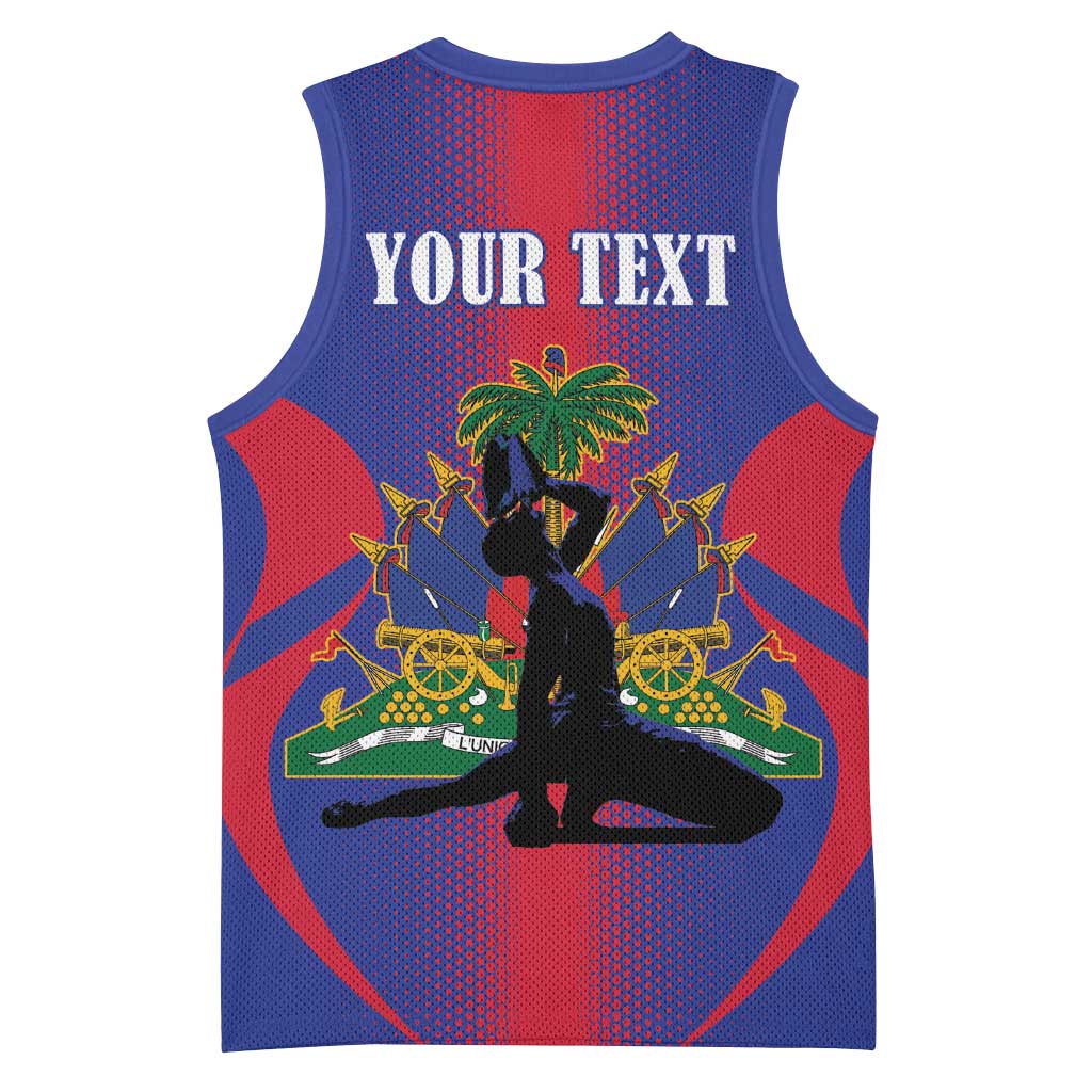 Afro-Haitians Pride Personalized Basketball Jersey Neg Marron Haitian Heritage - African Pride