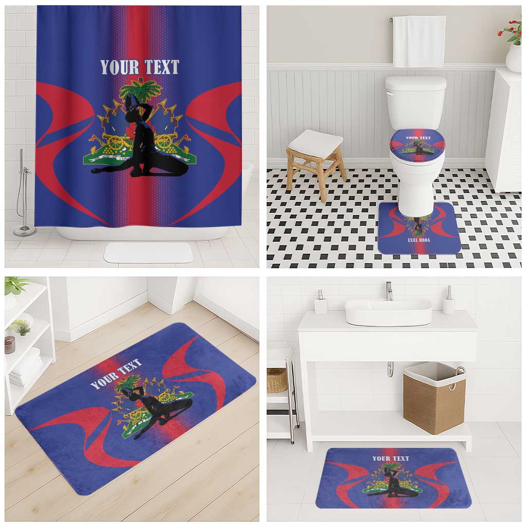 Afro-Haitians Pride Personalized Bathroom Set Neg Marron Haitian Heritage