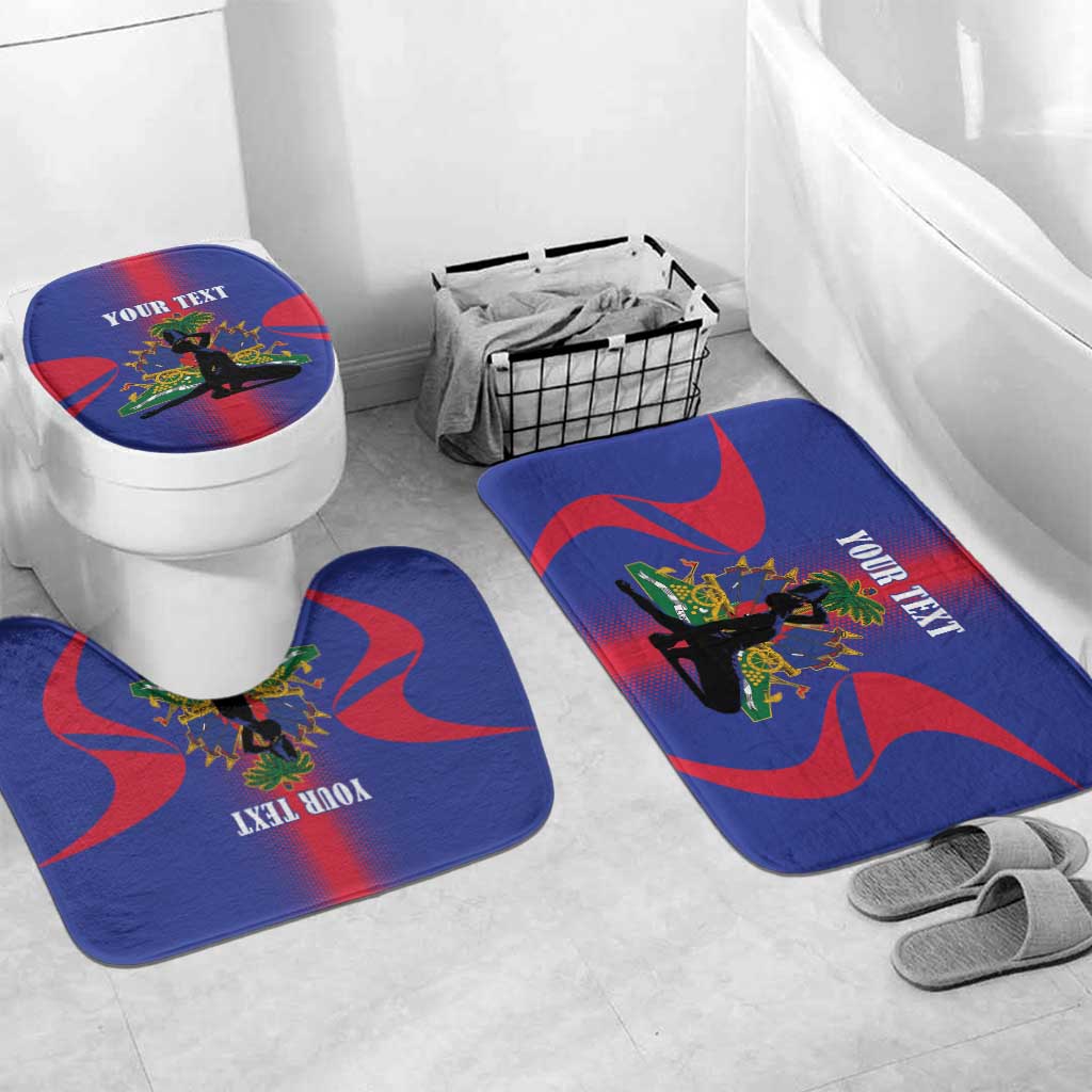 Afro-Haitians Pride Personalized Bathroom Set Neg Marron Haitian Heritage