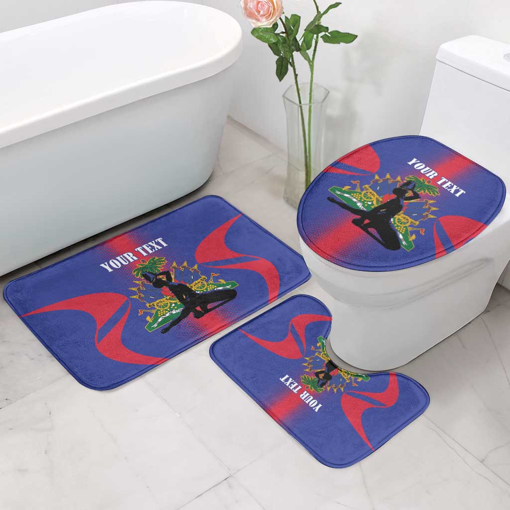 Afro-Haitians Pride Personalized Bathroom Set Neg Marron Haitian Heritage