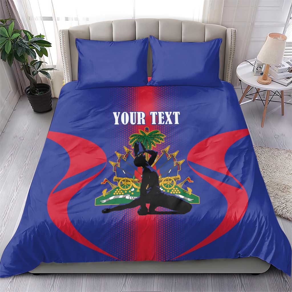 Afro-Haitians Pride Personalized Bedding Set Neg Marron Haitian Heritage - African Pride