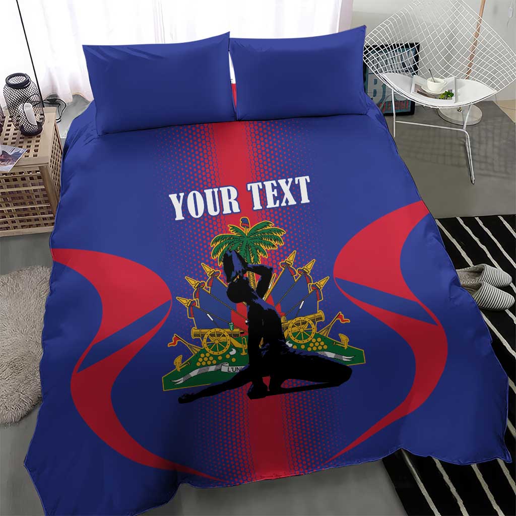 Afro-Haitians Pride Personalized Bedding Set Neg Marron Haitian Heritage - African Pride