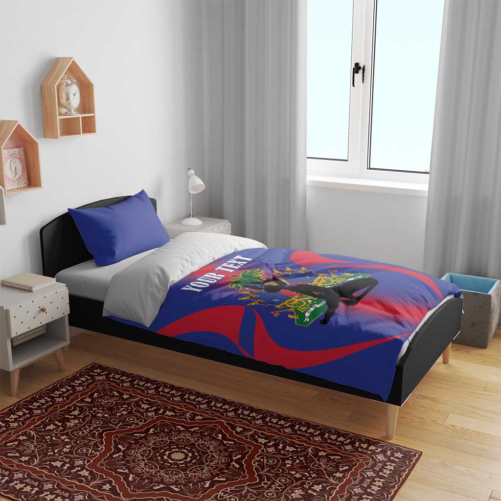 Afro-Haitians Pride Personalized Bedding Set Neg Marron Haitian Heritage - African Pride