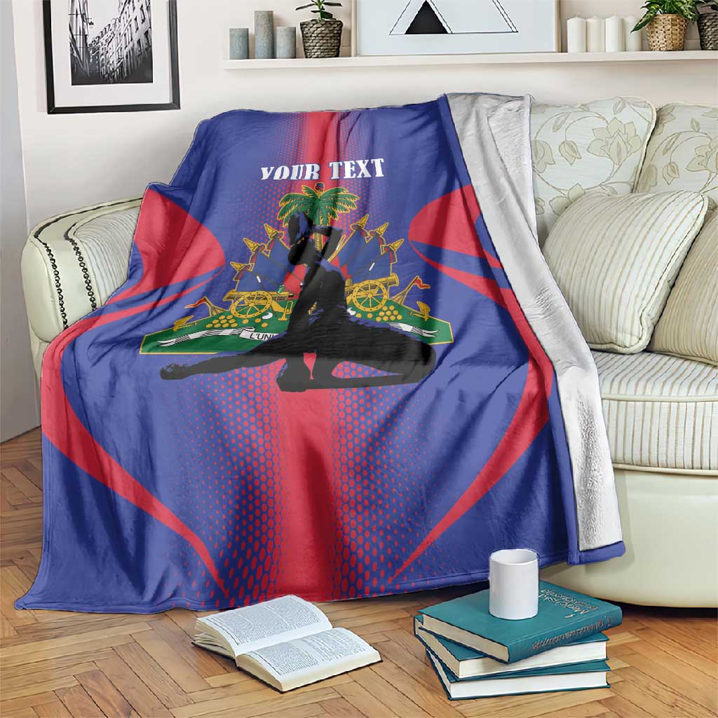 Afro-Haitians Pride Personalized Blanket Neg Marron Haitian Heritage - African Pride