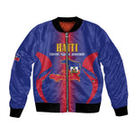 Afro-Haitians Pride Personalized Bomber Jacket Neg Marron Haitian Heritage - African Pride