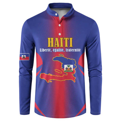 Afro-Haitians Pride Personalized Button Sweatshirt Neg Marron Haitian Heritage