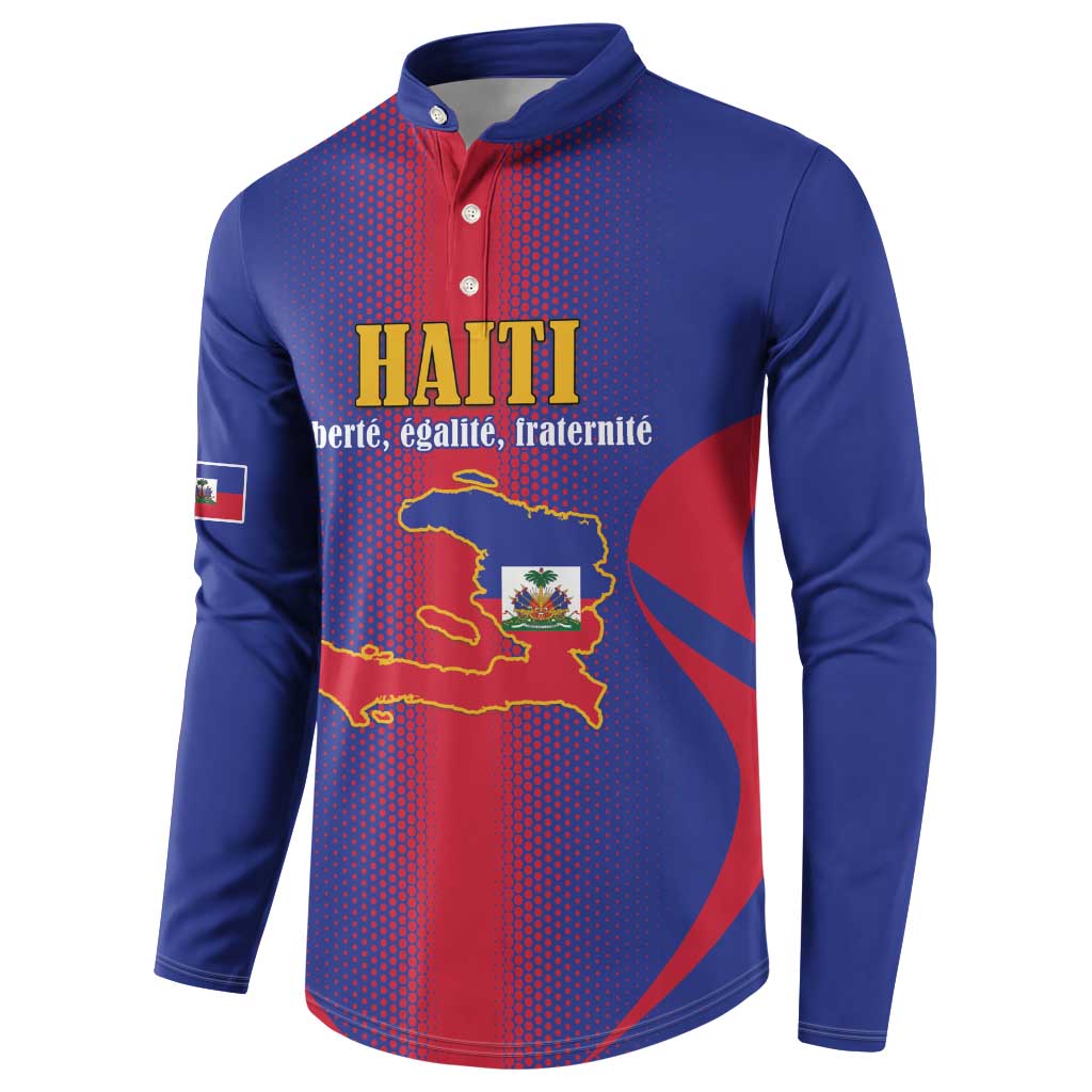 Afro-Haitians Pride Personalized Button Sweatshirt Neg Marron Haitian Heritage