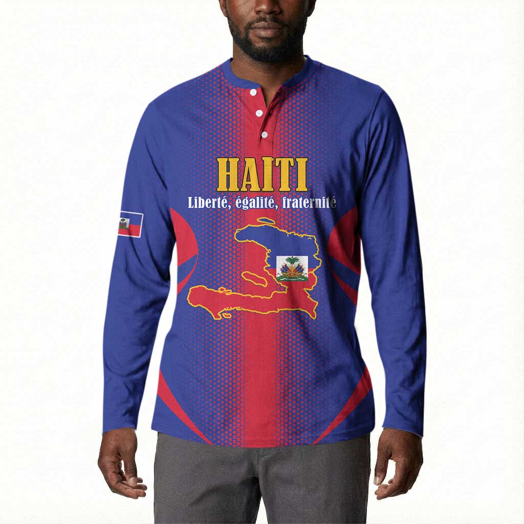 Afro-Haitians Pride Personalized Button Sweatshirt Neg Marron Haitian Heritage