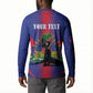 Afro-Haitians Pride Personalized Button Sweatshirt Neg Marron Haitian Heritage