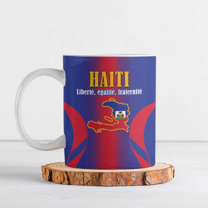 Afro-Haitians Pride Personalized Ceramic Mug Neg Marron Haitian Heritage