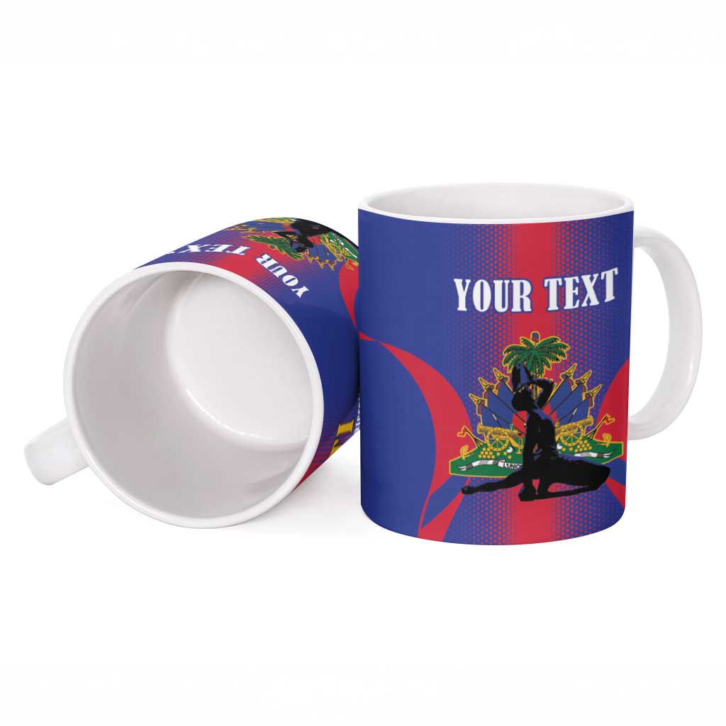 Afro-Haitians Pride Personalized Ceramic Mug Neg Marron Haitian Heritage