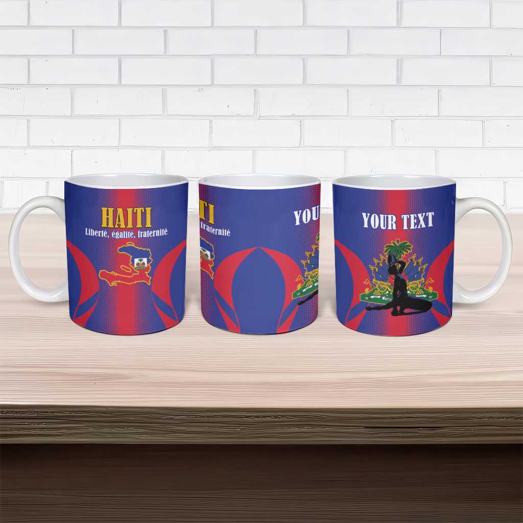 Afro-Haitians Pride Personalized Ceramic Mug Neg Marron Haitian Heritage