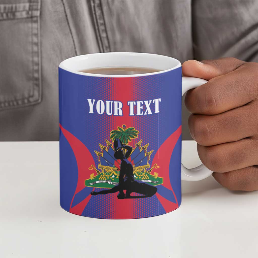 Afro-Haitians Pride Personalized Ceramic Mug Neg Marron Haitian Heritage