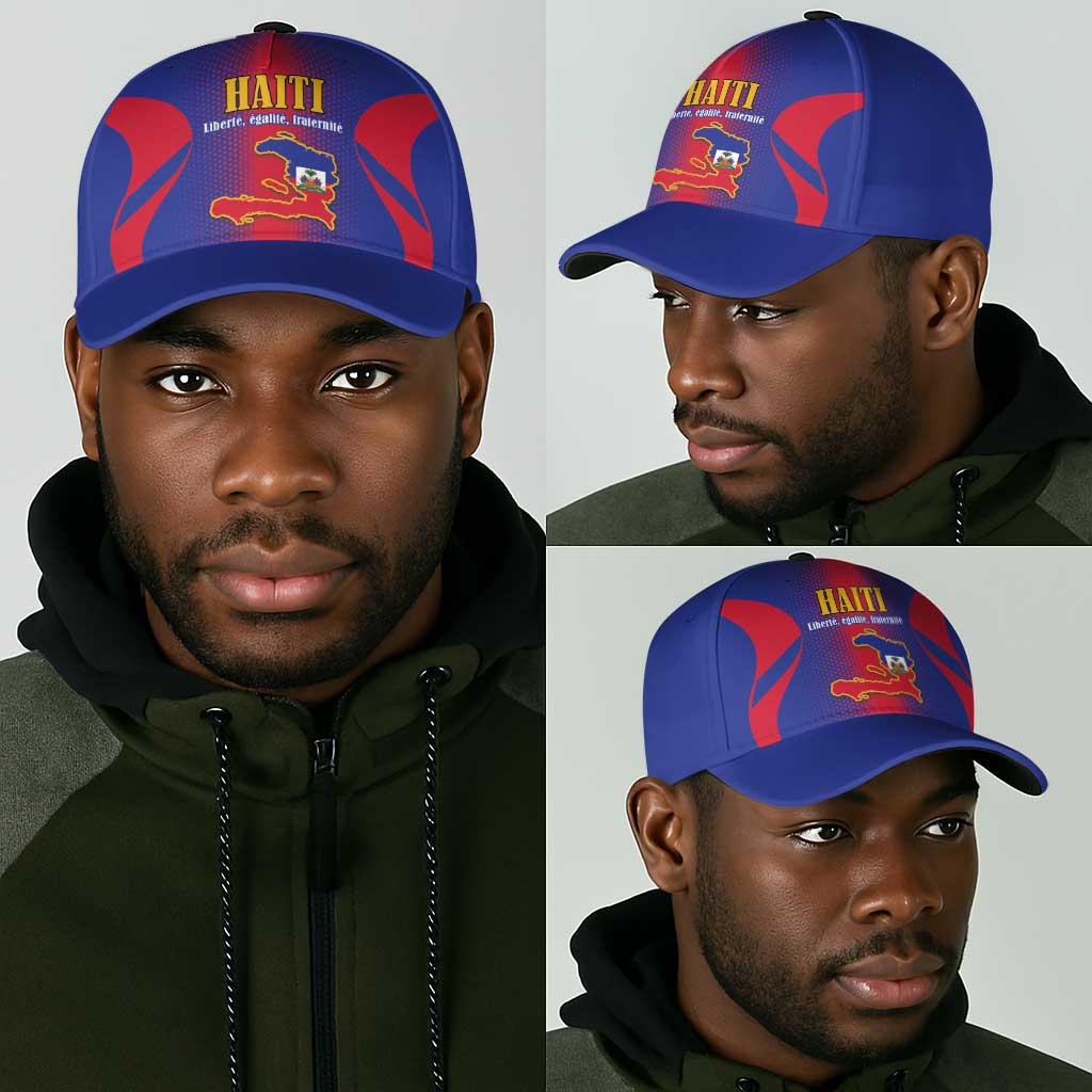 Afro-Haitians Pride Classic Cap Neg Marron Haitian Heritage - African Pride