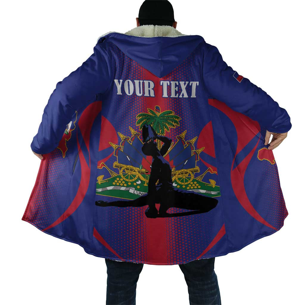 Afro-Haitians Pride Personalized Cloak Neg Marron Haitian Heritage