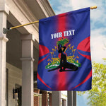 Afro-Haitians Pride Personalized Garden Flag Neg Marron Haitian Heritage - African Pride