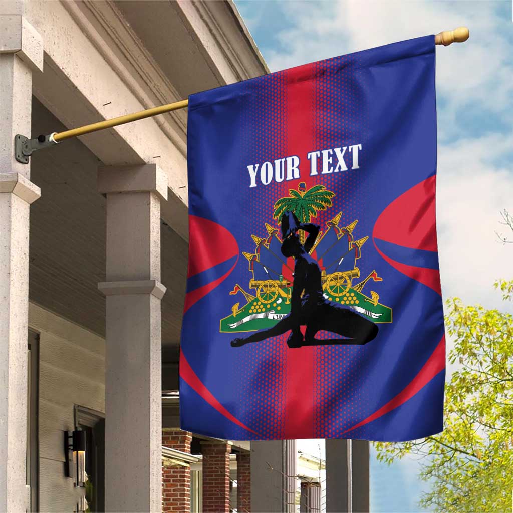 Afro-Haitians Pride Personalized Garden Flag Neg Marron Haitian Heritage - African Pride