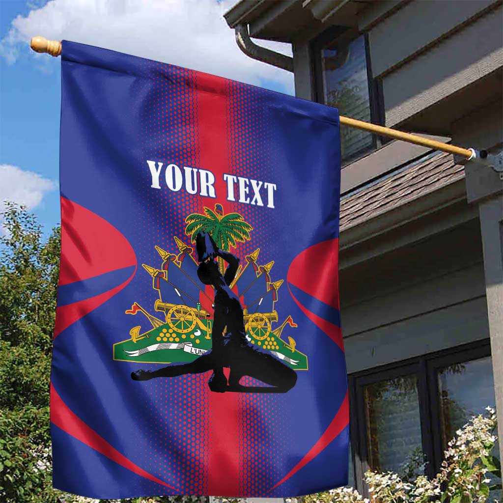 Afro-Haitians Pride Personalized Garden Flag Neg Marron Haitian Heritage - African Pride