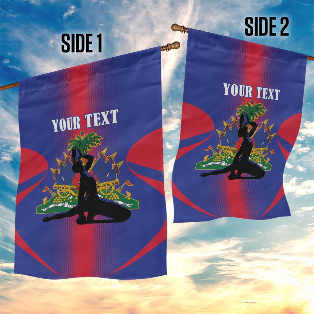 Afro-Haitians Pride Personalized Garden Flag Neg Marron Haitian Heritage - African Pride