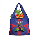 Afro-Haitians Pride Personalized Grocery Bag Neg Marron Haitian Heritage - African Pride