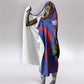 Afro-Haitians Pride Personalized Hooded Blanket Neg Marron Haitian Heritage - African Pride