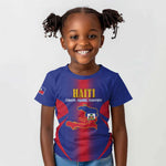 Afro-Haitians Pride Personalized Kid T shirt Neg Marron Haitian Heritage LT18