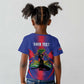 Afro-Haitians Pride Personalized Kid T shirt Neg Marron Haitian Heritage LT18