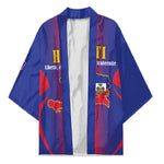 Afro-Haitians Pride Personalized Kimono Neg Marron Haitian Heritage