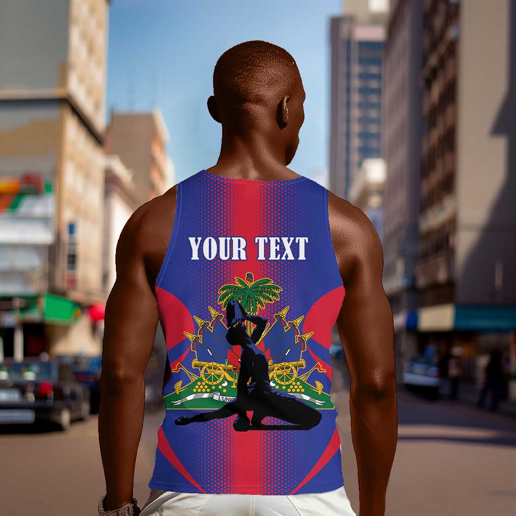 Afro-Haitians Pride Personalized Men Tank Top Neg Marron Haitian Heritage - African Pride