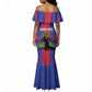 Afro-Haitians Pride Personalized Mermaid Dress Neg Marron Haitian Heritage LT18