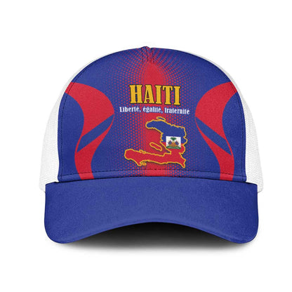 Afro-Haitians Pride Mesh Trucker Cap Neg Marron Haitian Heritage - African Pride