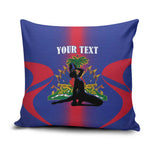 Afro-Haitians Pride Personalized Pillow Cover Neg Marron Haitian Heritage