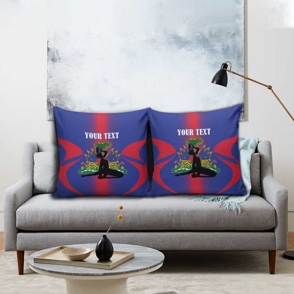 Afro-Haitians Pride Personalized Pillow Cover Neg Marron Haitian Heritage