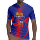 Afro-Haitians Pride Personalized Rugby Jersey Neg Marron Haitian Heritage LT18