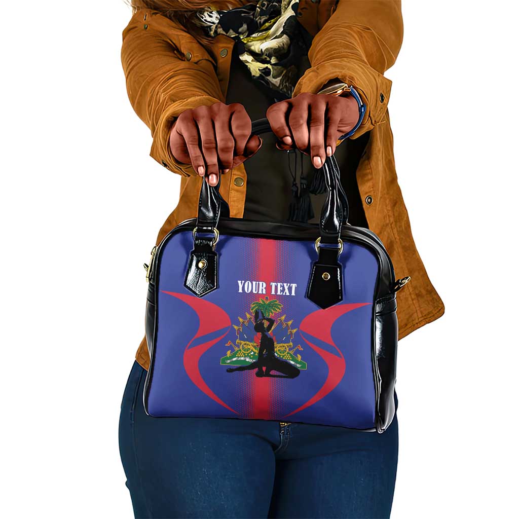 Afro-Haitians Pride Personalized Shoulder Handbag Neg Marron Haitian Heritage - African Pride