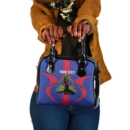 Afro-Haitians Pride Personalized Shoulder Handbag Neg Marron Haitian Heritage - African Pride