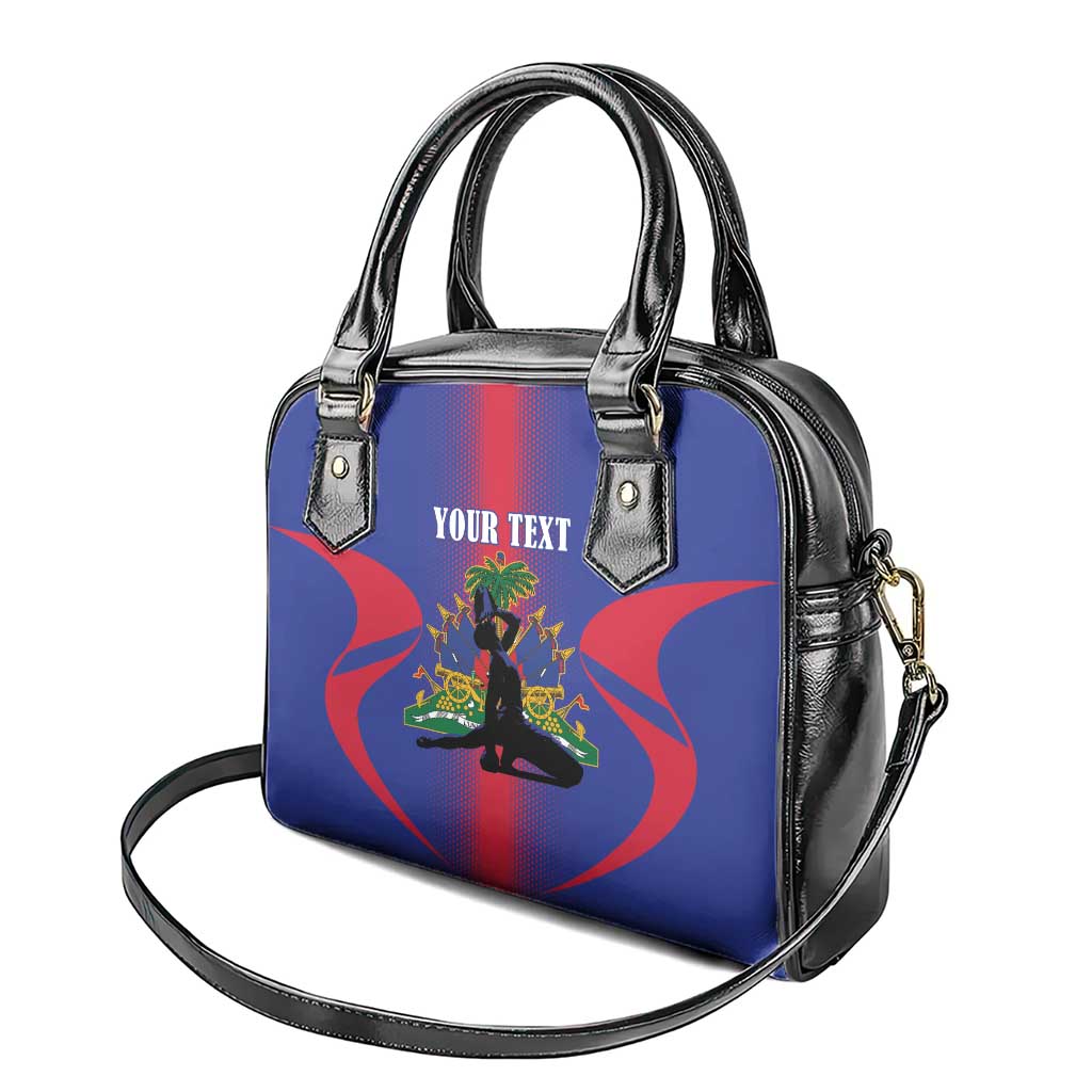 Afro-Haitians Pride Personalized Shoulder Handbag Neg Marron Haitian Heritage - African Pride
