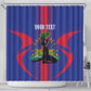 Afro-Haitians Pride Personalized Shower Curtain Neg Marron Haitian Heritage - African Pride