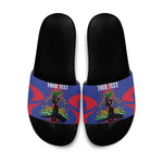 Afro-Haitians Pride Personalized Slide Sandals Neg Marron Haitian Heritage