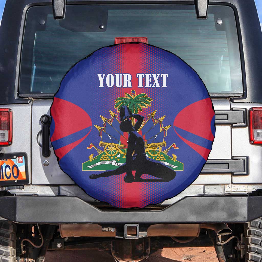 Afro-Haitians Pride Personalized Spare Tire Cover Neg Marron Haitian Heritage - African Pride