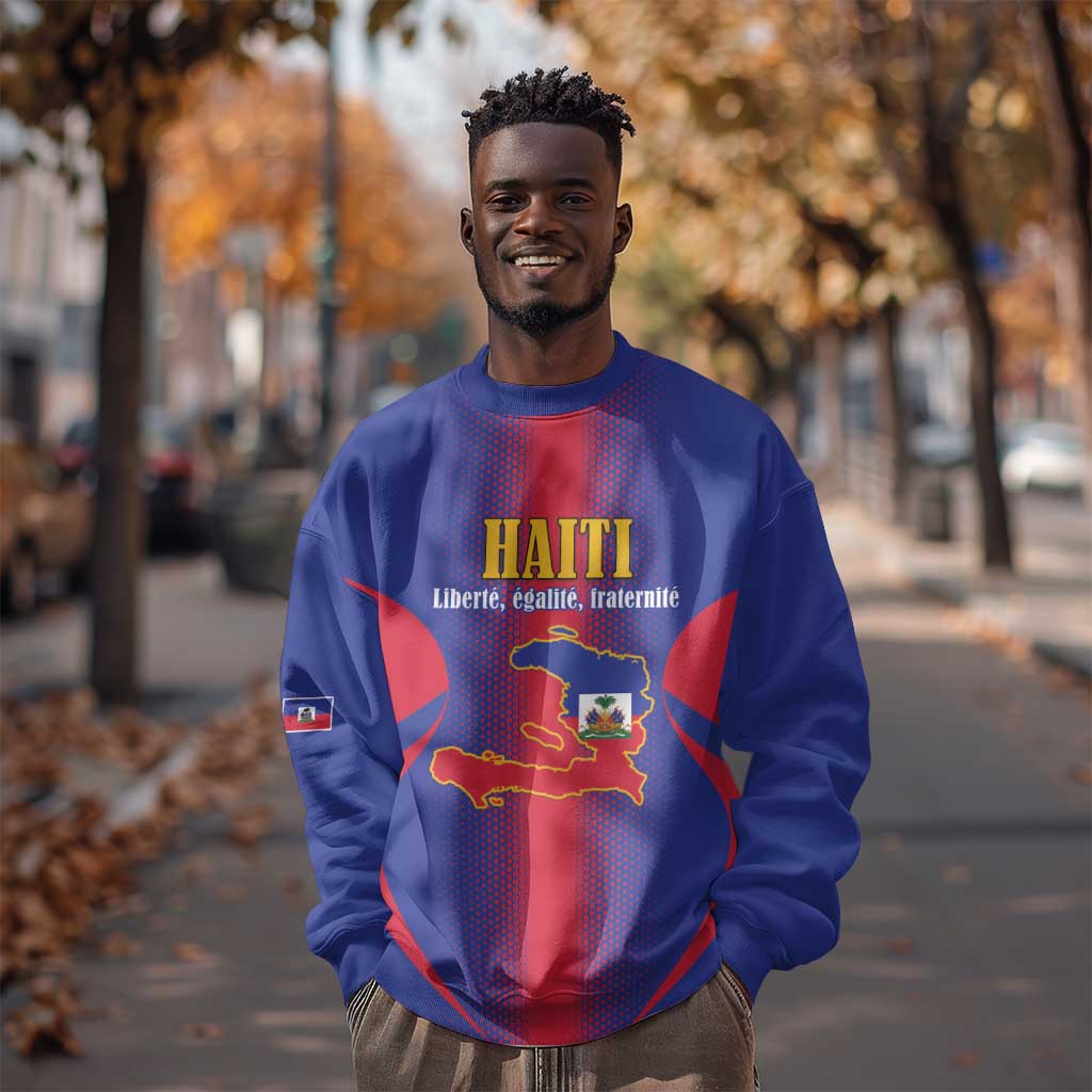 Afro-Haitians Pride Personalized Sweatshirt Neg Marron Haitian Heritage - African Pride